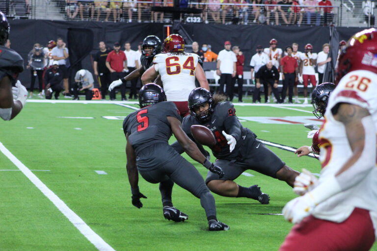Tate Martell makes debut for UNLV in 48-3 loss to Iowa State
