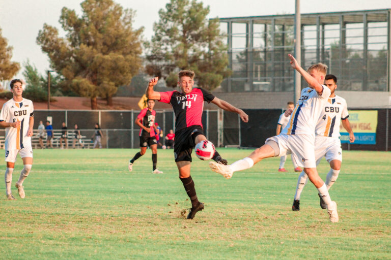 UNLV men’s soccer fails to keep up with California Baptist