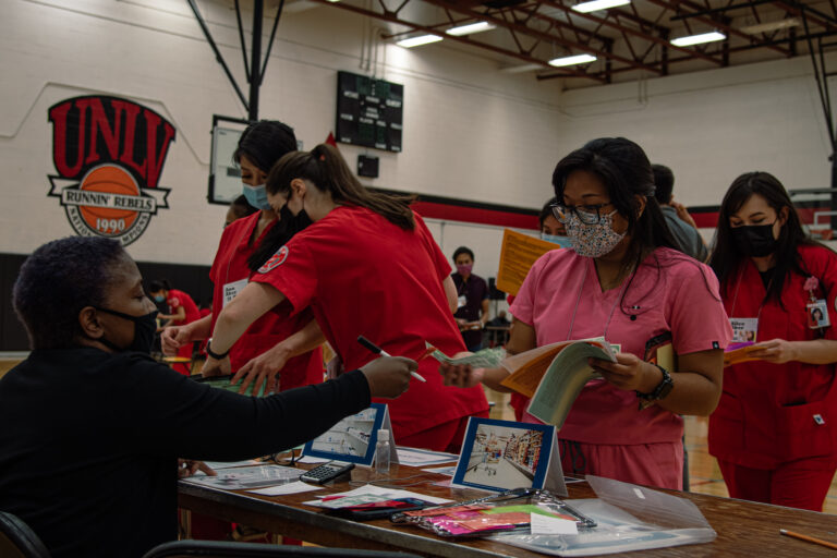 UNLV students get a glimpse into low-income families