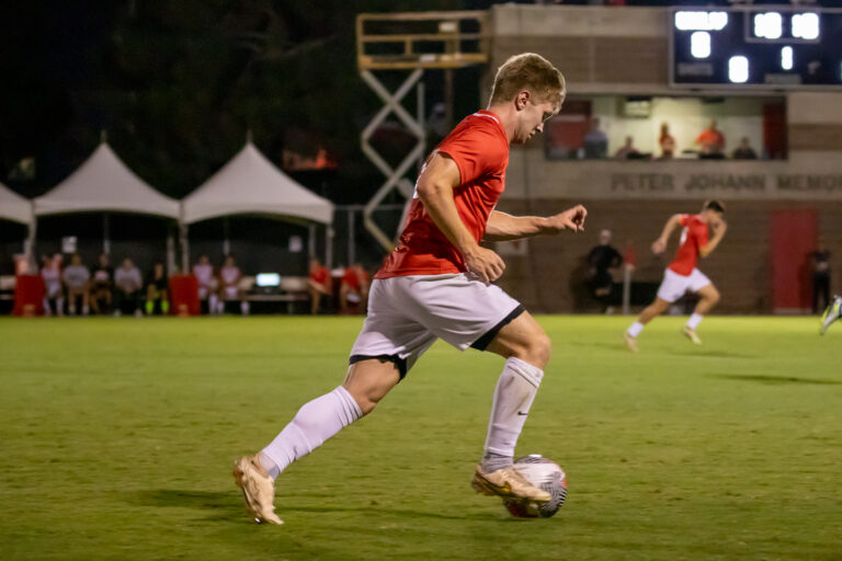 UNLV Men’s soccer clutch 1-1 draw against Gonzaga after late Carbajal goal and stellar Lemos performance.