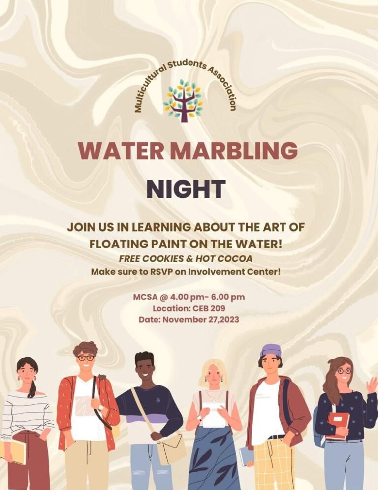 PREVIEW: Multicultural Student Association will host water marbling event