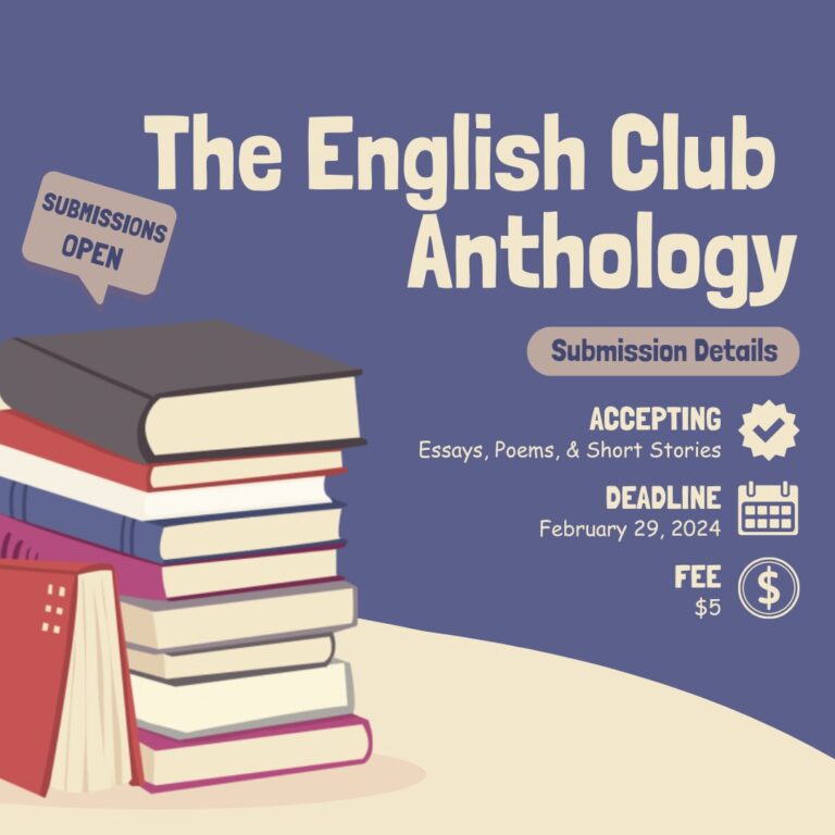 Submissions open: UNLV’s English Club is preparing to publish its first anthology