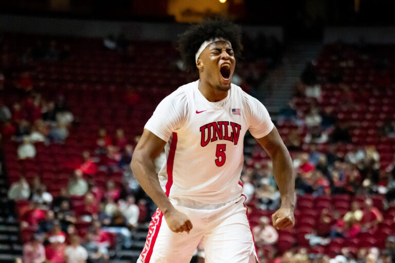 Runnin’ Rebels stuns No. 25 New Mexico on the road, completes the season sweep