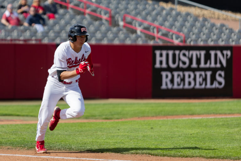 UNLV Baseball shows off its high powered offenses against Air Force Falcons