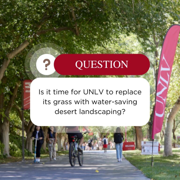 Take It or Leave It: UNLV Should Consider Grass Removal